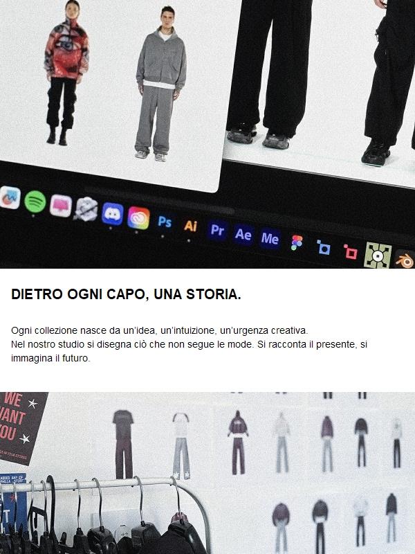 Dietro ogni capo, una storia.