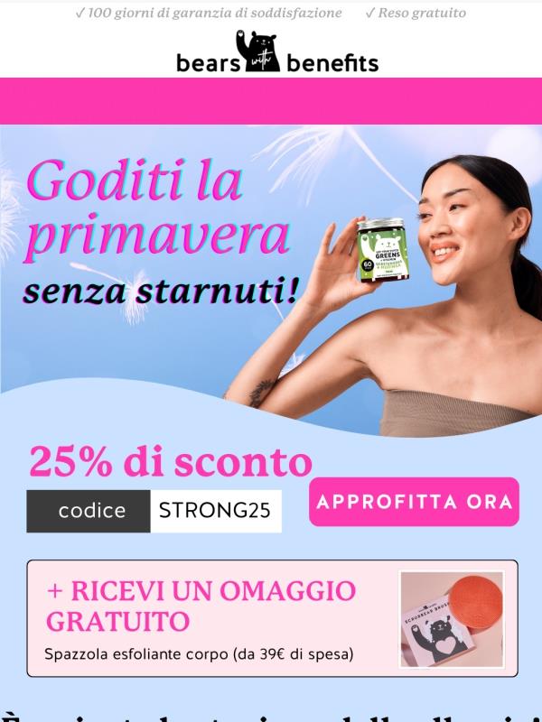 Addio allergia! Benvenuta primavera 🌸