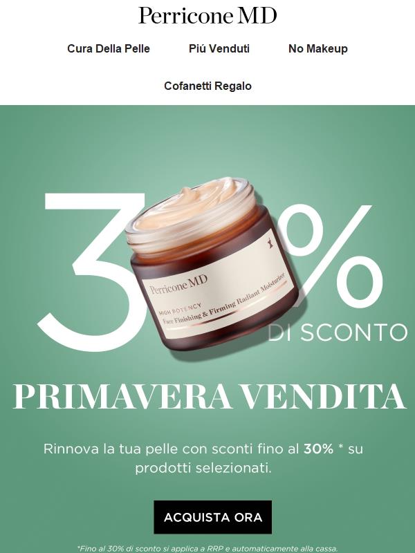 Vendita di Pasqua: Godetevi fino al 30% di sconto su skincare selezionati