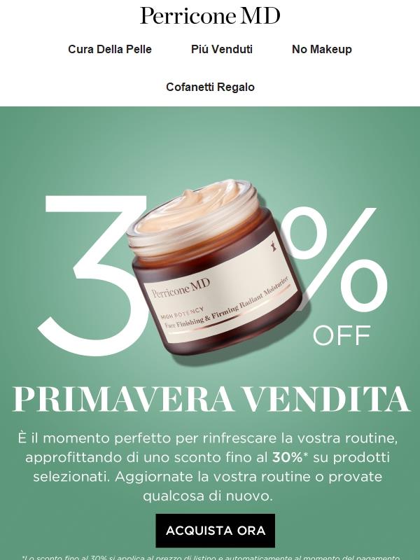 Fino al 30% di sconto: Pulisci la tua routine di cura della pelle🌸