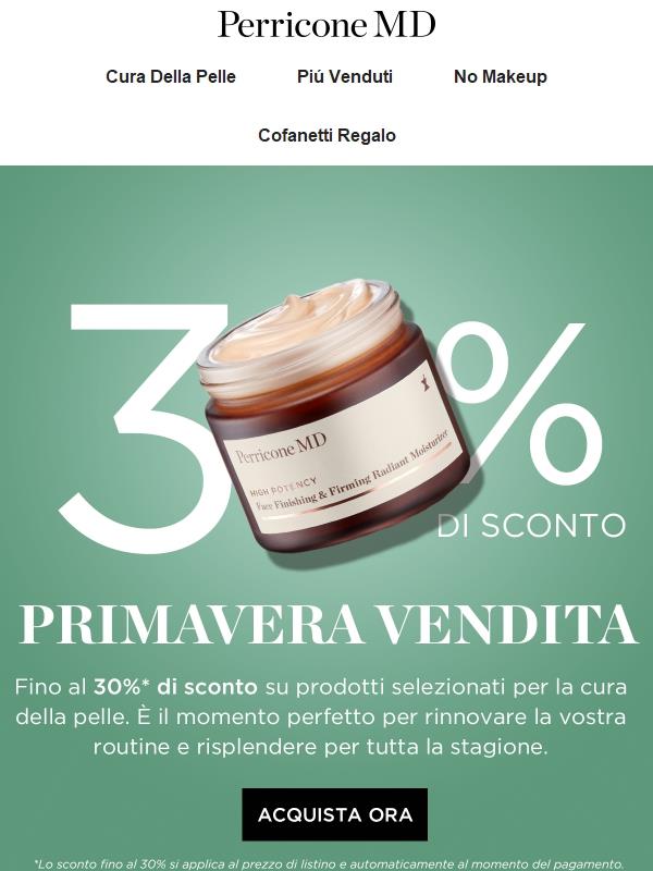 La tua primavera inizia qui...