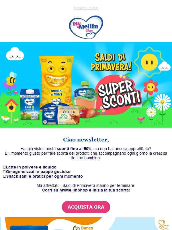 Non vorrai perderti questi sconti? Fino al -50% 🌼