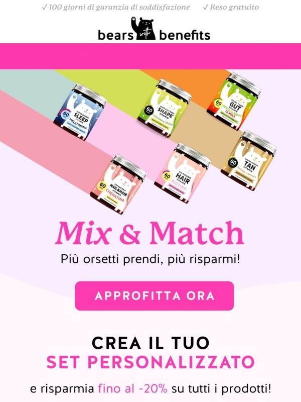 Mix & Match - crea il tuo set personale! 💝