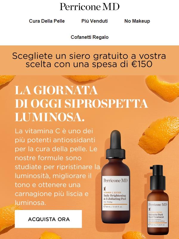 Splendore. Illumina. Leviga.