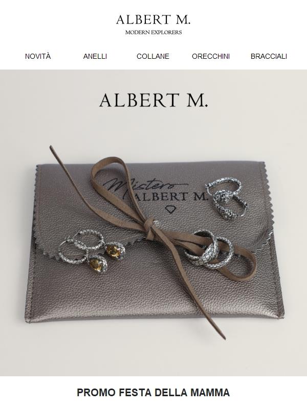 Festeggia la Festa della Mamma con Albert M. 🩶