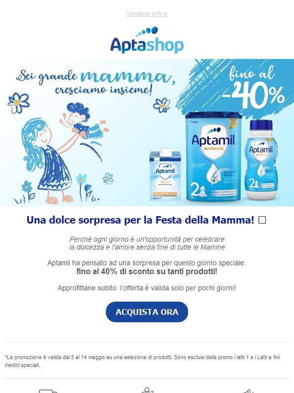 La sorpresa Aptamil per la Festa della Mamma 🌸
