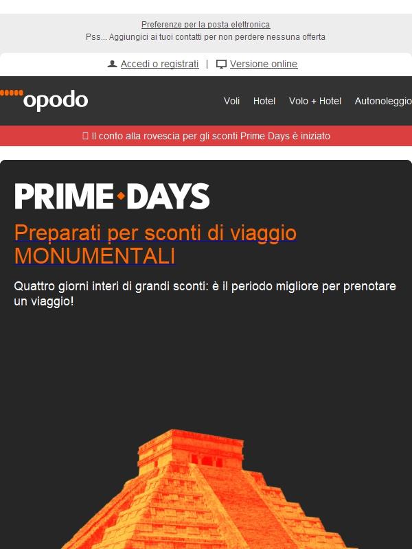 🚀✨ I Prime Days iniziano il 13 maggio!