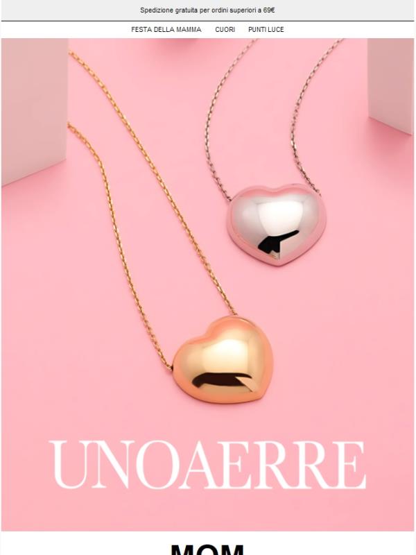 Gioielli a Forma di Cuore: Il Regalo Perfetto per la Festa della Mamma