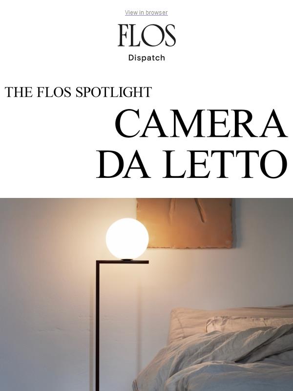 The Flos Spotlight: Camera da Letto
