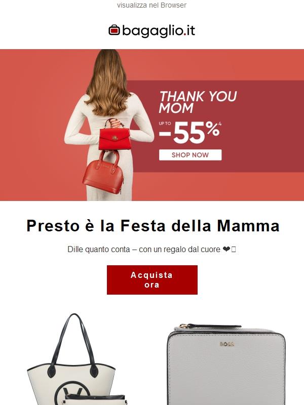 Presto è la Festa della Mamma