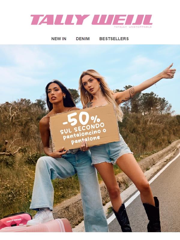 Pantaloni per la tua estate, adesso più convenienti del 50%🍑