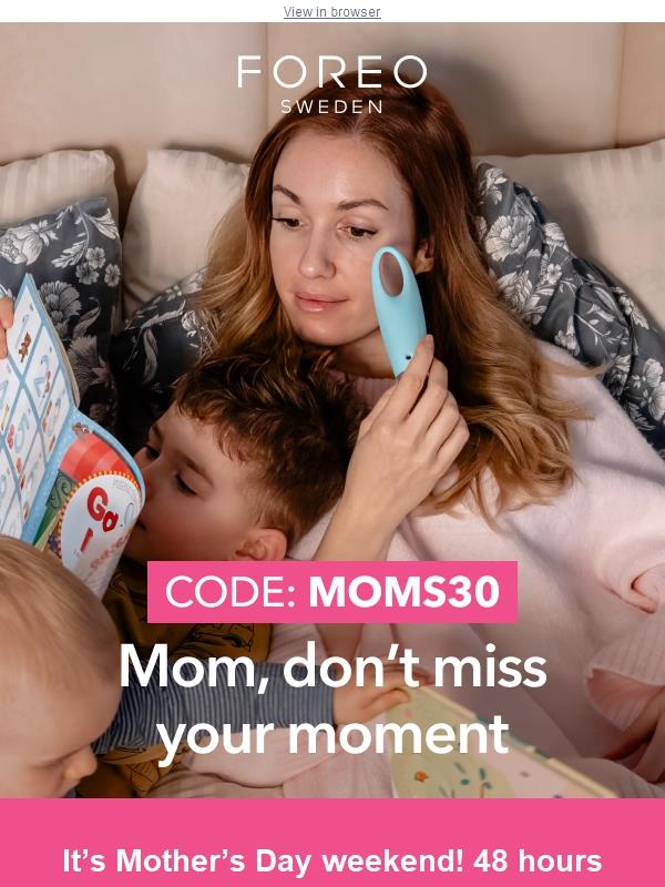 The countdown is on! Celebrate Mother’s Day before it ends ⏳💕