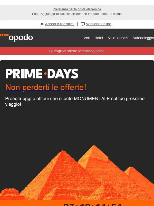 🔓Prime Days: sblocca la tua offerta