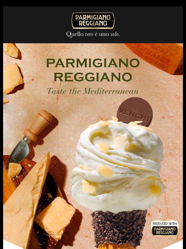 Parmigiano Reggiano diventa un gelato 🍦