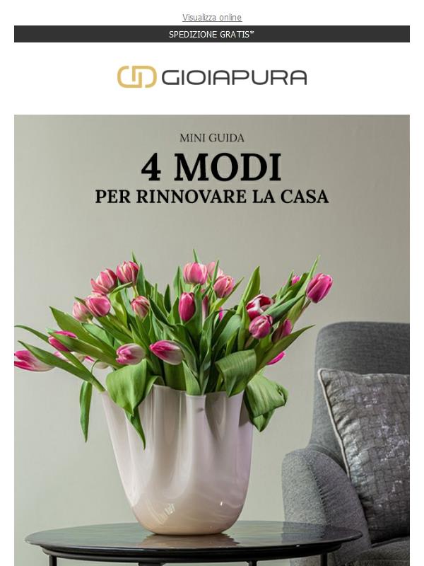 Nuova atmosfera, stessi spazi: 4 modi per rinnovare casa