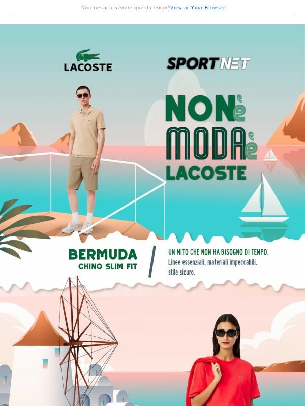 Lacoste. Un classico, ogni volta diverso 🐊