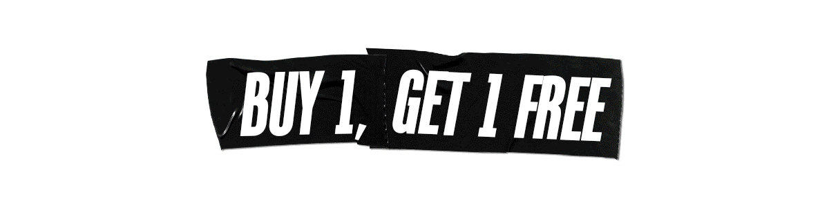 Buy 1, Get 1 Free Header