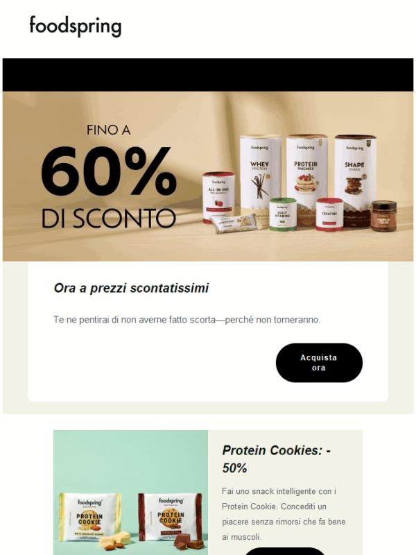 Ora a prezzi scontatissimi