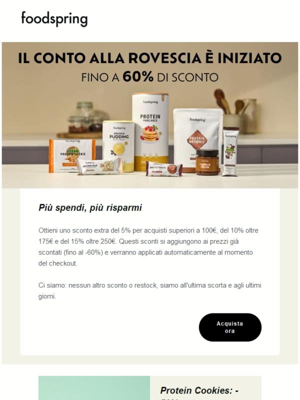 Il conto alla rovescia è iniziato