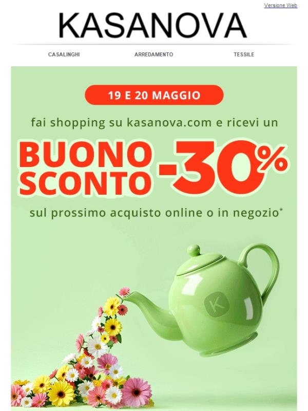 Sconto -30% a giugno? Ecco come ottenerlo 🤑​