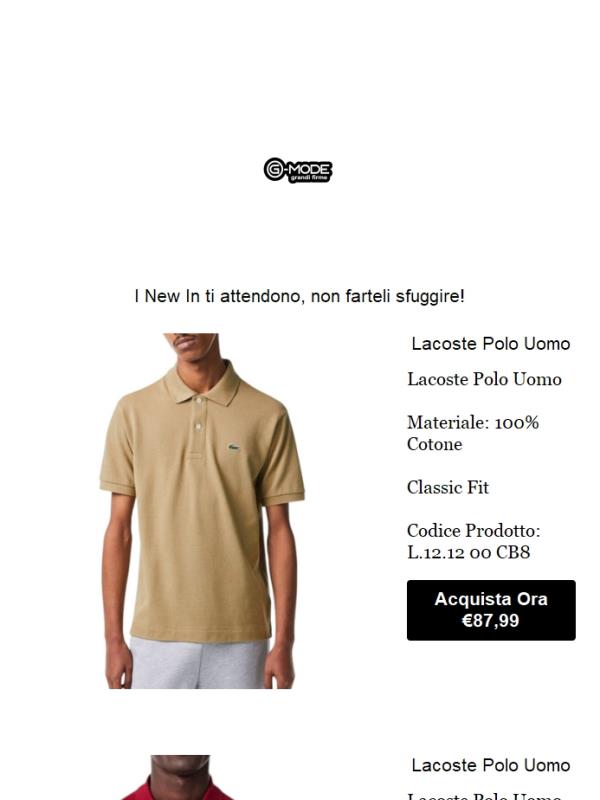 Scopri i New In di questa settimana!