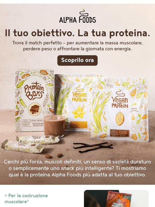 Quale proteina è adatta al tuo obiettivo? 💪
