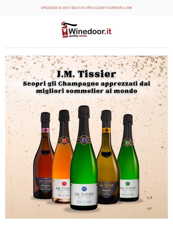 🍾Conosci gli Champagne di J.M. Tissier?