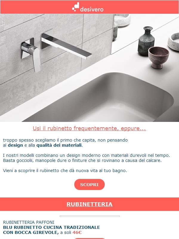 Dettagli che contano: rinnova il tuo bagno con i nostri rubinetti e miscelatori