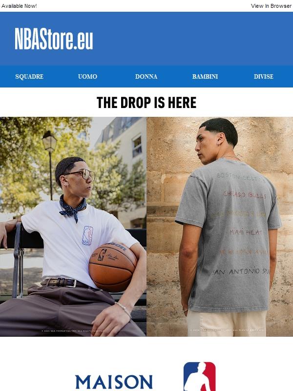 Just Dropped: NBA x Maison Labiche Collection