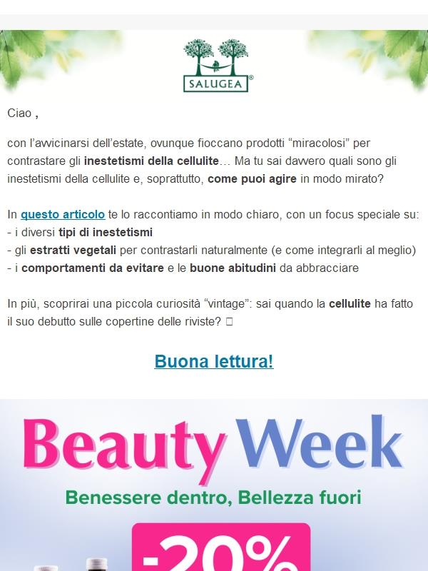 🟣 Inestetismi della cellulite?