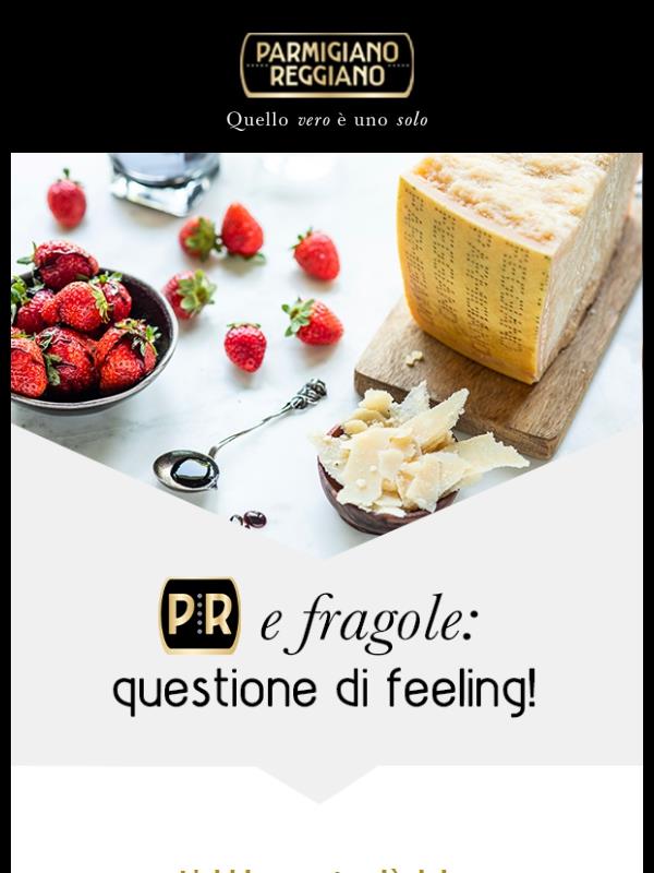 🍓Fragole e Parmigiano Reggiano: fresca tentazione