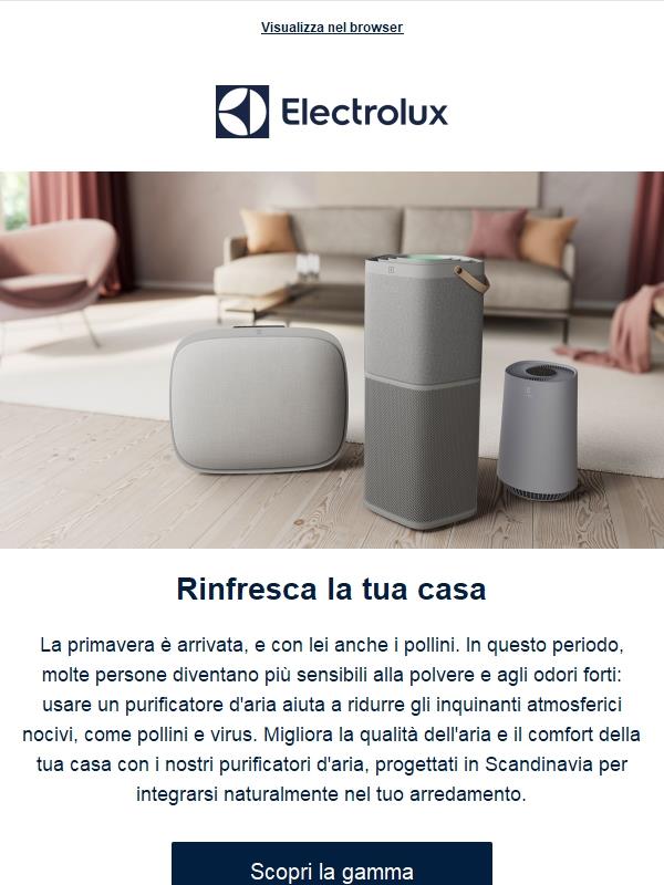 Questa primavera, scegli un'aria più pulita