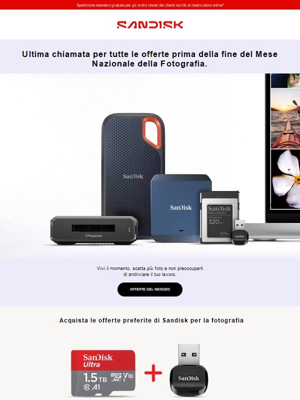 Ultimi giorni per risparmiare sulle offerte di fotografia 📸⏳