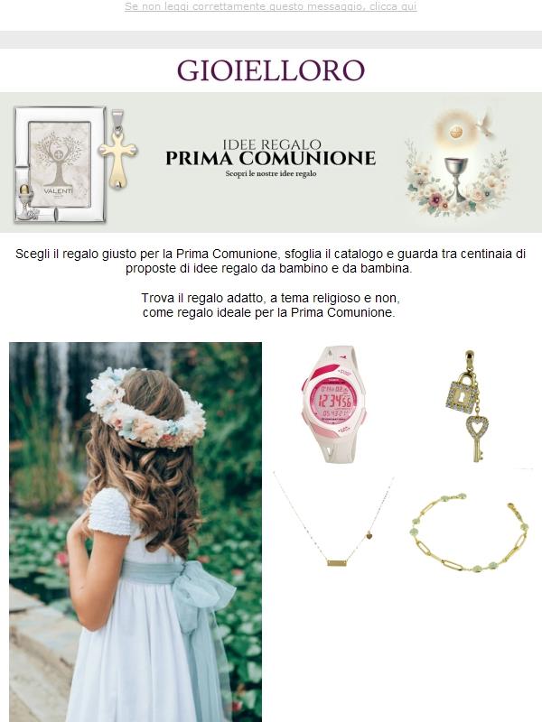 Regali per la Prima Comunione 🎁 - Orologi e Oreficeria da bambini