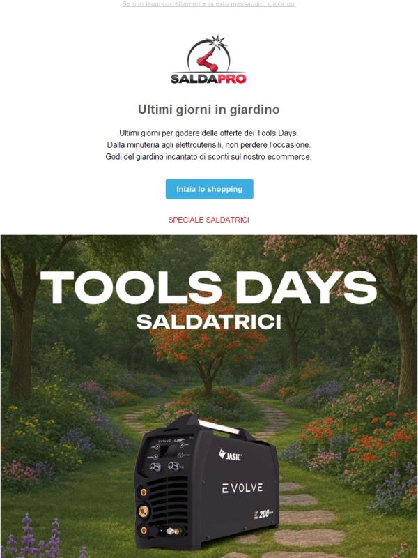 Ultimi giorni in giardino