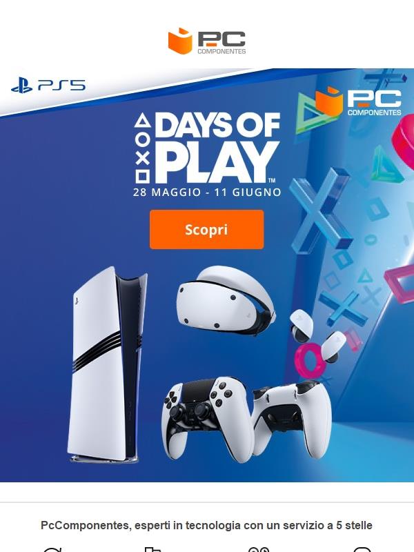 Sono arrivati i Days of Play 🎮 Sconti epici sui prodotti PS5