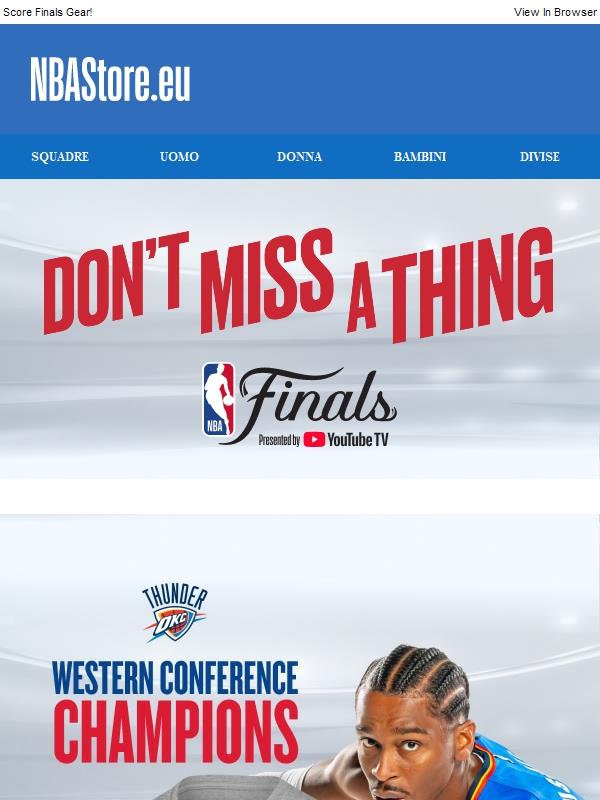 The Thunder Are Western Conference Champs!