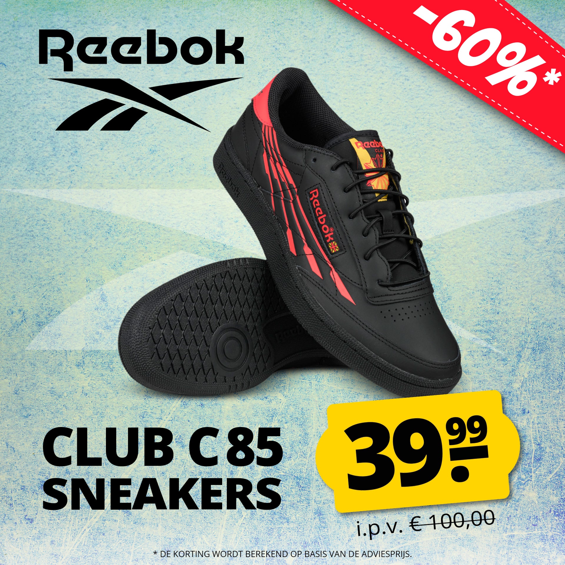 Reebok club c85 unisex sneakers