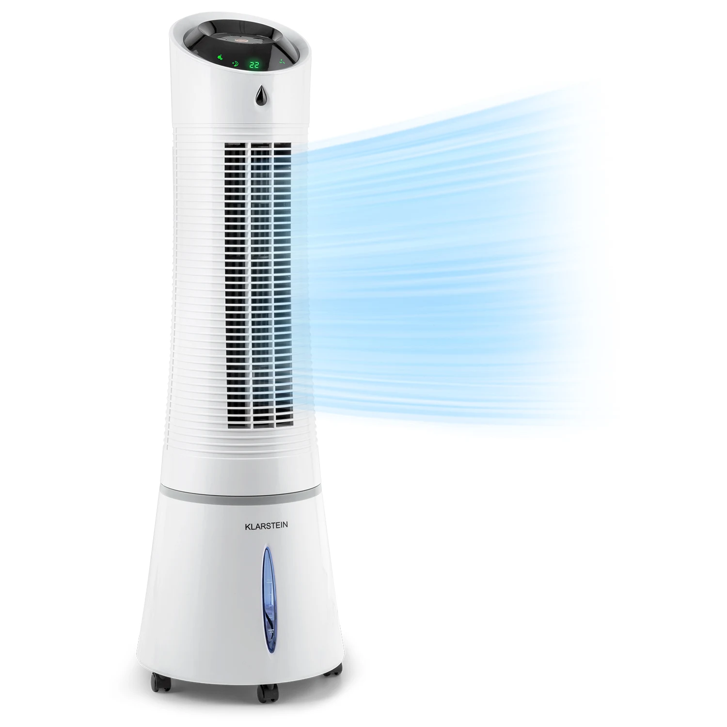 Klarstein  Skyscraper Ice - Raffrescatore evaporativo 4 in 1