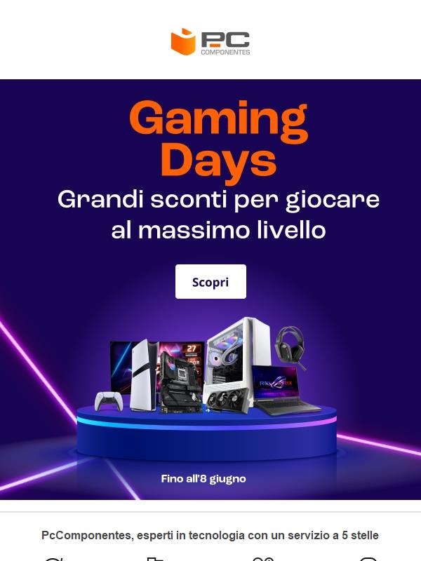 🎮🕹️ Sono arrivati i GAMING Days 🥷👾