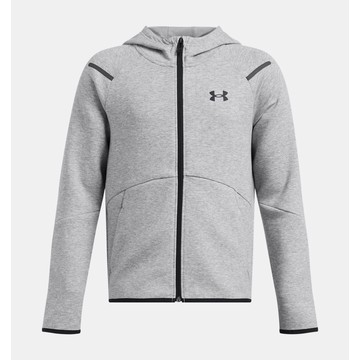 Maglia UA Unstoppable Fleece Full-Zip da ragazzo