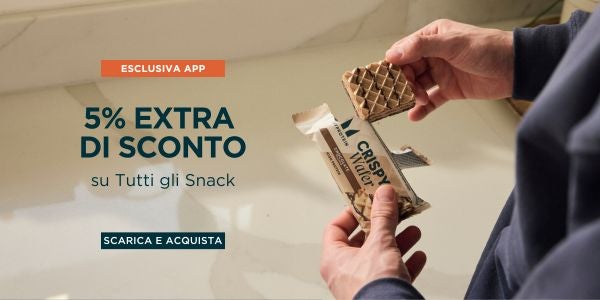 5% extra snack su app