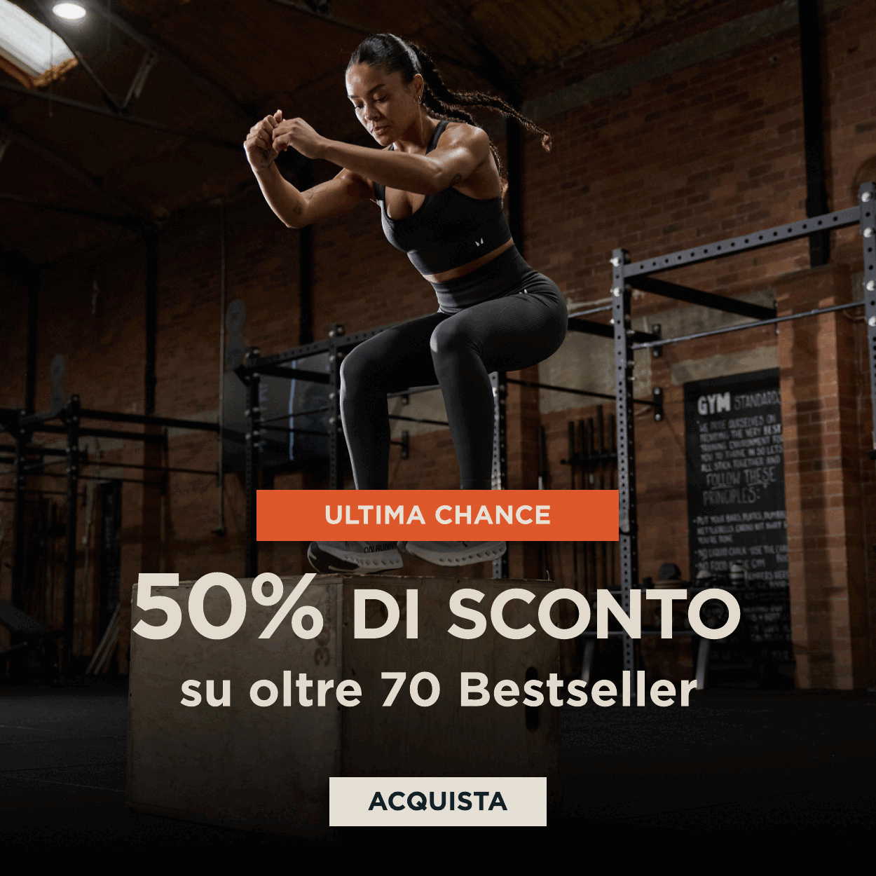 50% sui selezionati