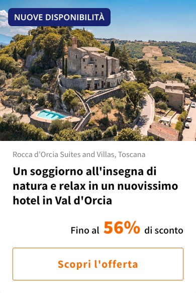 Un soggiorno all&#x27;insegna di natura e relax in un nuovissimo hotel in Val d&#x27;Orcia