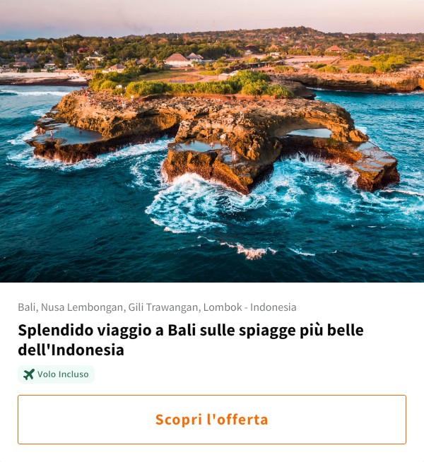 Splendido viaggio a Bali sulle spiagge più belle dell'Indonesia