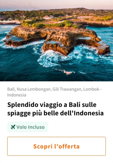 Splendido viaggio a Bali sulle spiagge più belle dell&#x27;Indonesia