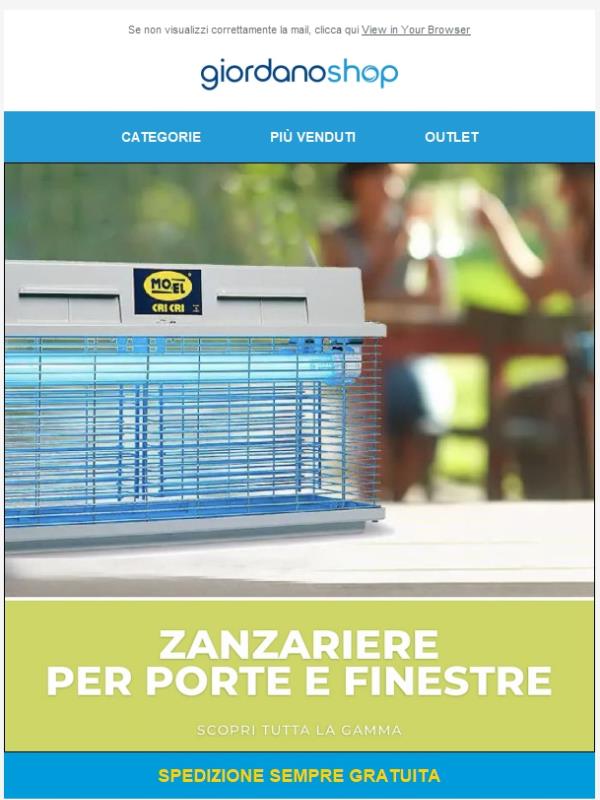 Goditi l’estate senza insetti!