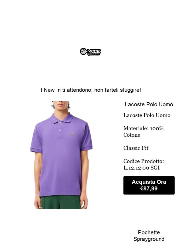 Scopri i New In di questa settimana!