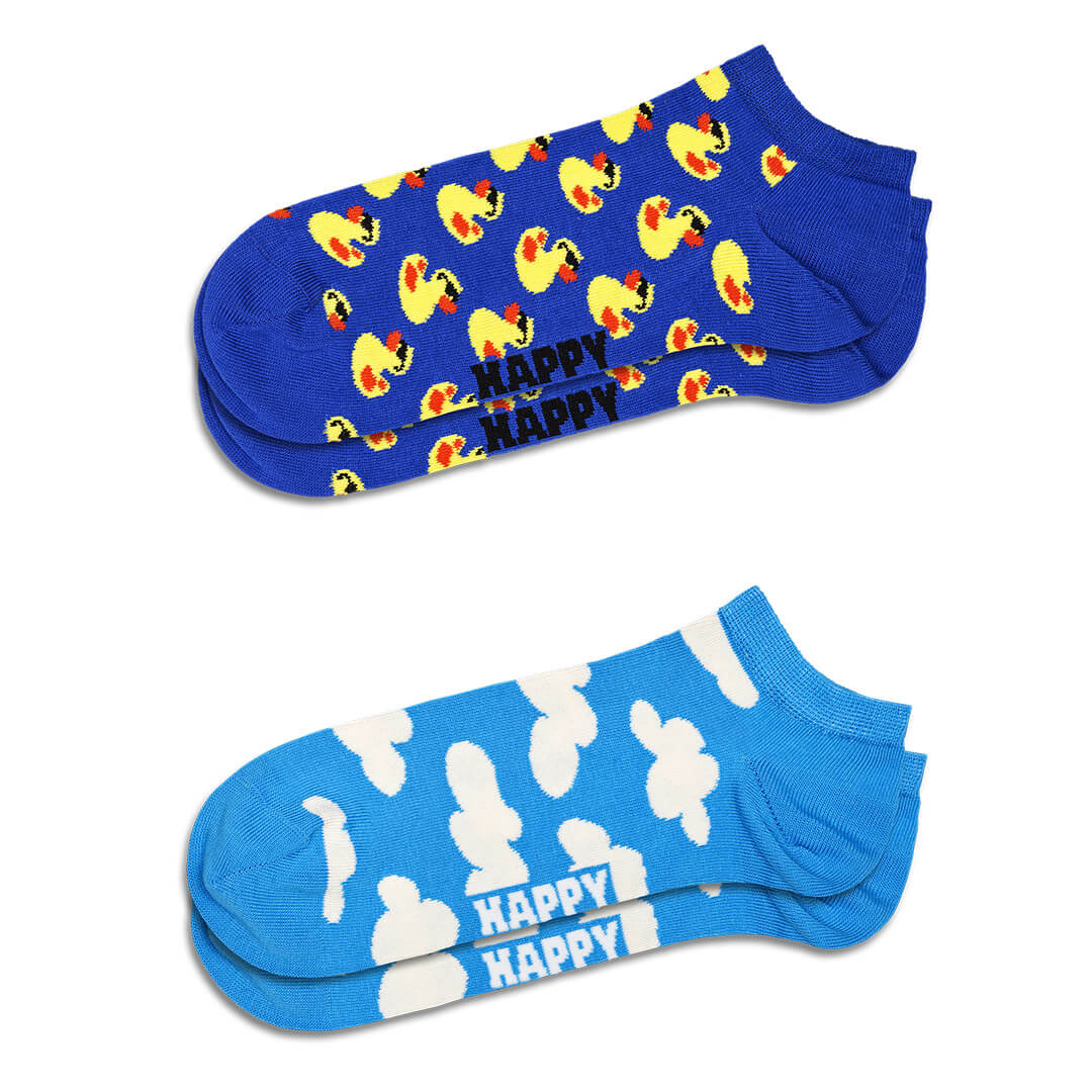 2-Pack Rubber Duck Low Sock