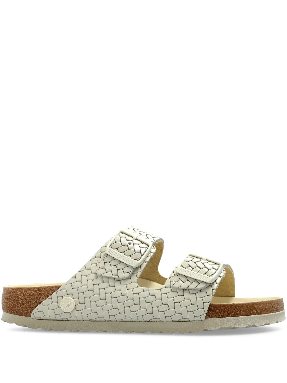 Arizona Ecru, Natural Leather Woven Emboss